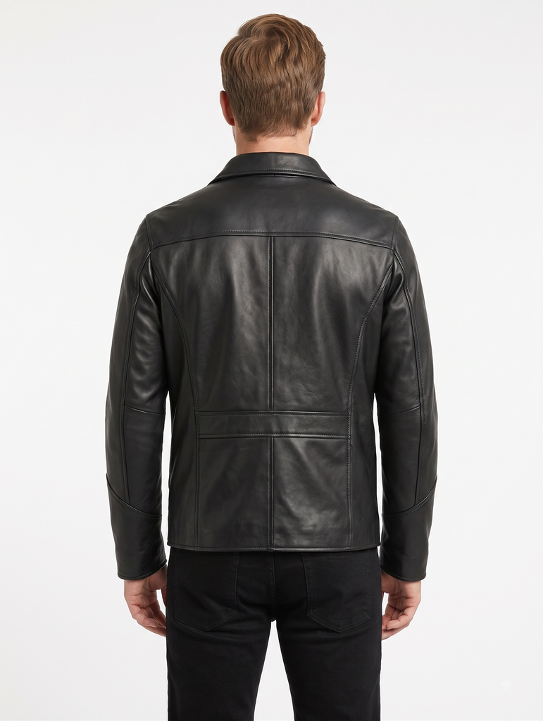 Men INDM Real Leather Coat Style - 909