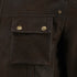 Men Kadia Choco Brown Real Snuff Leather Jacket Style - 965