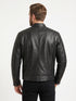 Men MBS Cafe Racer Biker Real Leather Jacket Style - 740