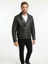 Men MPX Biker Brando Motorcycle Real Leather Jacket Style - 1032