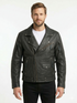 Men MPX Biker Brando Motorcycle Real Leather Jacket Style - 1032