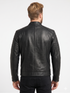 Men MAB Cafe Racer Biker Real Leather Jacket Style - 298