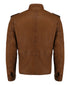 Men Noda-4 Brown Real Leather Jacket Style - 971