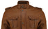Men Noda-4 Brown Real Leather Jacket Style - 971
