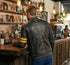 Men PD3 Biker Cafe Racer Distressed Leather Jacket Style - 789