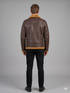 Men PPH Real Leather Jacket with Artificial Shearling Lining Style - 1010