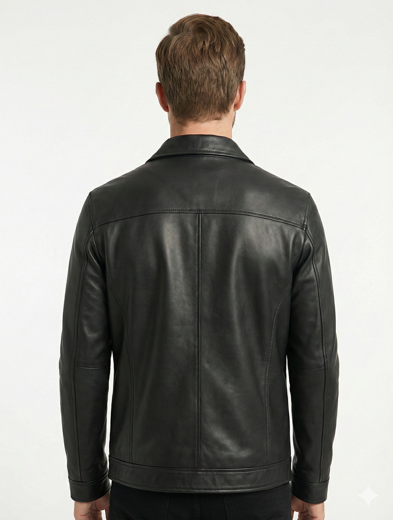 Men Rezo Real Leather Jacket Style - 779