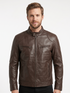 Men Sword Biker Real Leather Jacket Style - 134