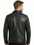 Men TF Real Leather Shirt Style Leather Jacket - 1154 black