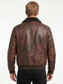 Men Alex-2 Cafe Racer Brown Real Leather Jacket Style - 778