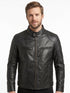 Men Sword Biker Real Leather Jacket Style - 134