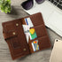 Ladies Organiser Purse - Real Leather Wallet with Mobile Phone Compartment