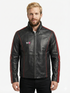 Men Commander Shepard Black Leather Jacket Style - 145
