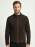 Men JB Suede Biker Leather Jacket Style - 95