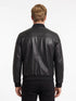Men Ryan Bomber Black Leather Jacket Style - 166
