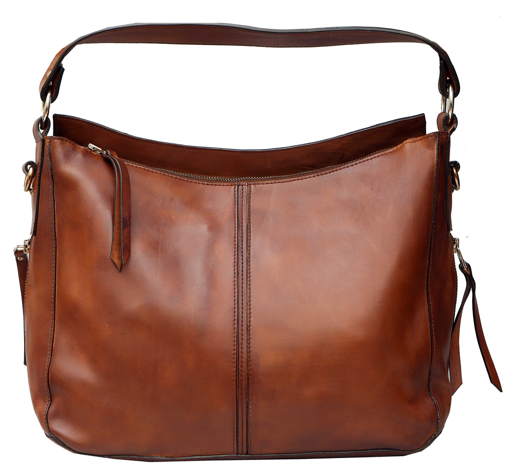 Women Genuine Leather Hobo bag Style - 1