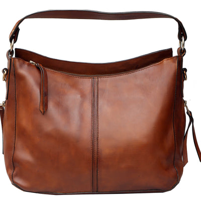 Women Genuine Leather Hobo bag Style - 1