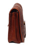 Women Leather Brown Vintage Clutch Bag Purse Braided Evening Bag for Party Genuine Cowhide Leather