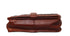 Women Leather Brown Vintage Clutch Bag Purse Braided Evening Bag for Party Genuine Cowhide Leather