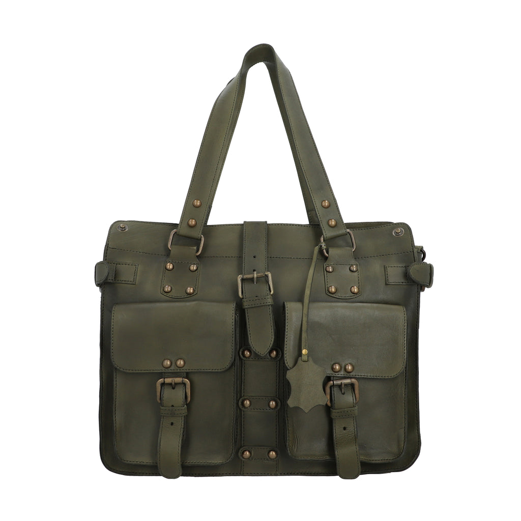 Women Real Leather Shoulder Bag Handbag Style-19