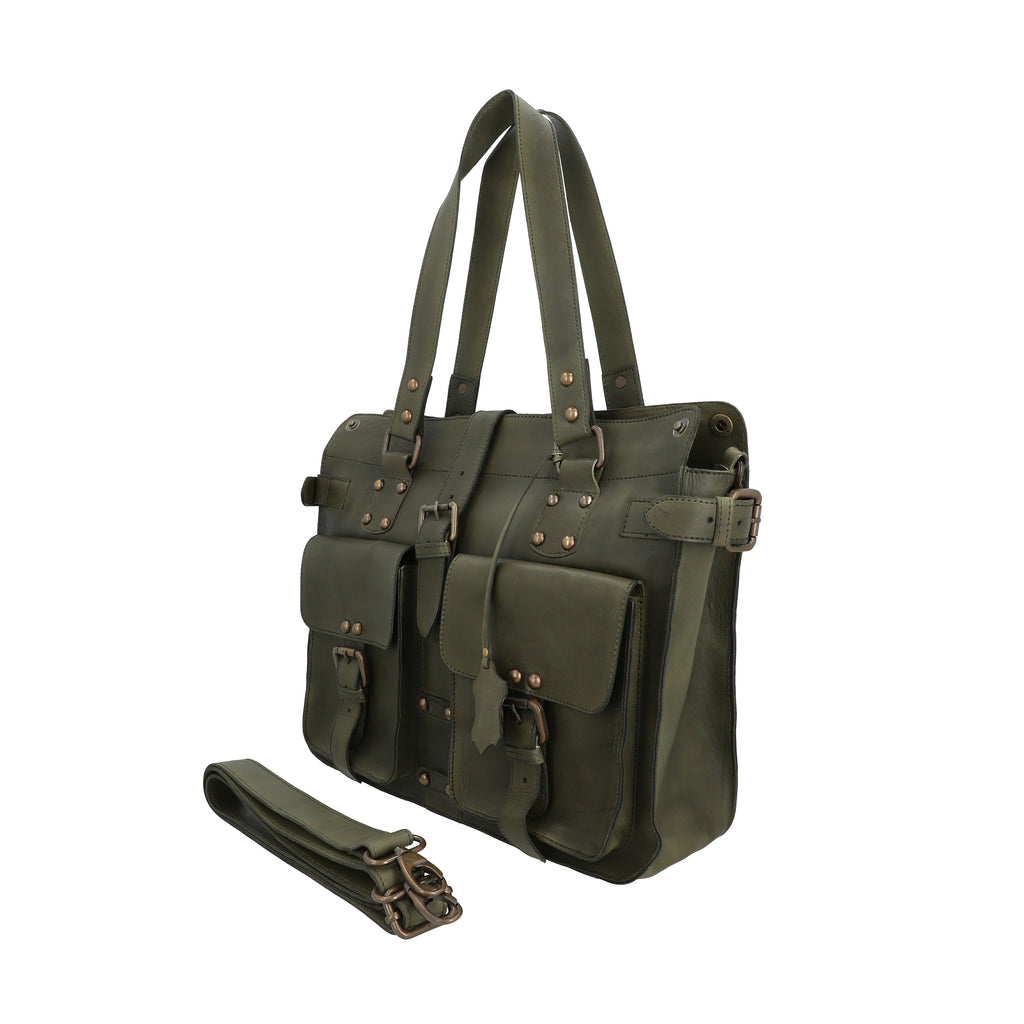 Women Real Leather Shoulder Bag Handbag Style-19