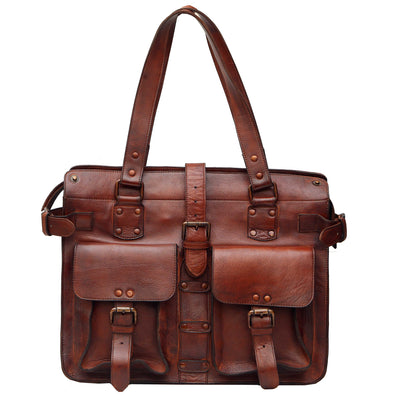 Women Real Leather Shoulder Bag Handbag Style-19