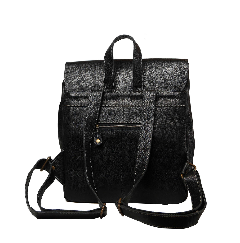 Real Leather Backpack Rucksack Fashion Bag Weekender Bag Daypack School Bag
