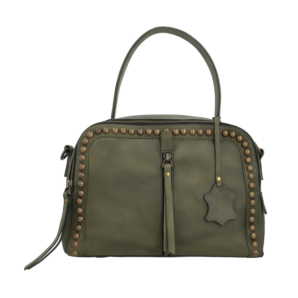 Women Real Leather Shoulder Bag Handbag Style-66
