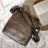 Women Genuine Leather Messenger Bag with Long Shoulder Strap - Anti-Theft Crossbody Bag