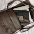 Women Genuine Leather Messenger Bag with Long Shoulder Strap - Anti-Theft Crossbody Bag