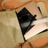 Women Genuine Leather Messenger Bag with Long Shoulder Strap - Anti-Theft Crossbody Bag
