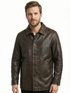 Men Supernatural Distress Leather Jacket Style - 184