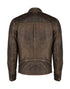 Men TS Cafe Racer Leather Jacket Style - 311