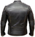 Men Ultimate Biker Distress Cafe Racer Real Leather Jacket Style - 388