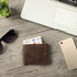 Men Genuine Crazy Horse Leather Wallet