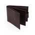 Mens Genuine Leather RFID Blocking Bifold Wallet Sleek Design with Strap