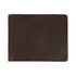 Men Genuine Pull-up Leather Wallet with Coin Pocket