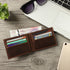 Men Genuine Pull-up Leather Wallet Sleek Design
