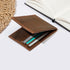 Men Genuine Pull-up Leather Wallet Sleek Design