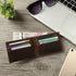 Men Genuine Pull-up Leather Wallet Sleek Design