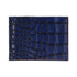 Men Real Leather Crocodile Embossed Wallet Sleek Design