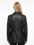 Women DF Soft Lambskin Classic Real Leather Blazer Coat Style - 978