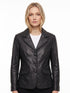 Women DF Soft Lambskin Classic Real Leather Blazer Coat Style - 978