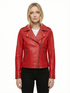 Women FBL Real Leather Classic Biker Jacket Soft Lambskin Style - 1177
