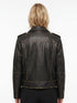 Women FME Soft Lambskin Real Leather Biker Distress Jacket Style - 1201