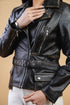 Women BN Real Leather Biker Distress Vintage Jacket Soft Lambskin Style - 772