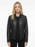 Women JM3 Real Leather Classic Biker Jacket Soft Lambskin Style - 1187