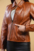 Women Jennifer Lopez Real Leather Lambskin Leather Jacket Style - 750