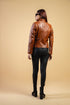 Women Jennifer Lopez Real Leather Lambskin Leather Jacket Style - 750