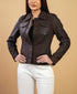 Women Noda Real Snuff Lambskin Leather Jacket Style - 968